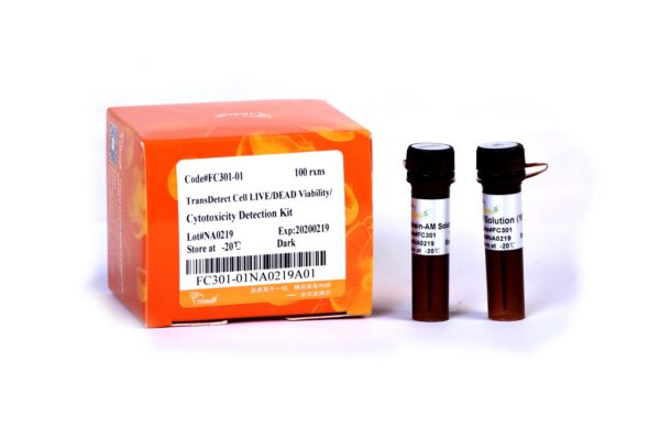 TransDetect® Cell LIVE/DEAD Viability/Cytotoxicity Detection Kit, 100rxs