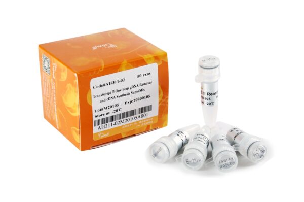 TransScript® II One-Step gDNA Removal and cDNA Synthesis SuperMix (50 rxns×20 µl system)
