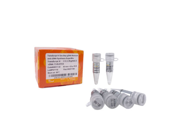 TransScript® IV One-Step gDNA Removal and cDNA Synthesis SuperMix (50 rxns)