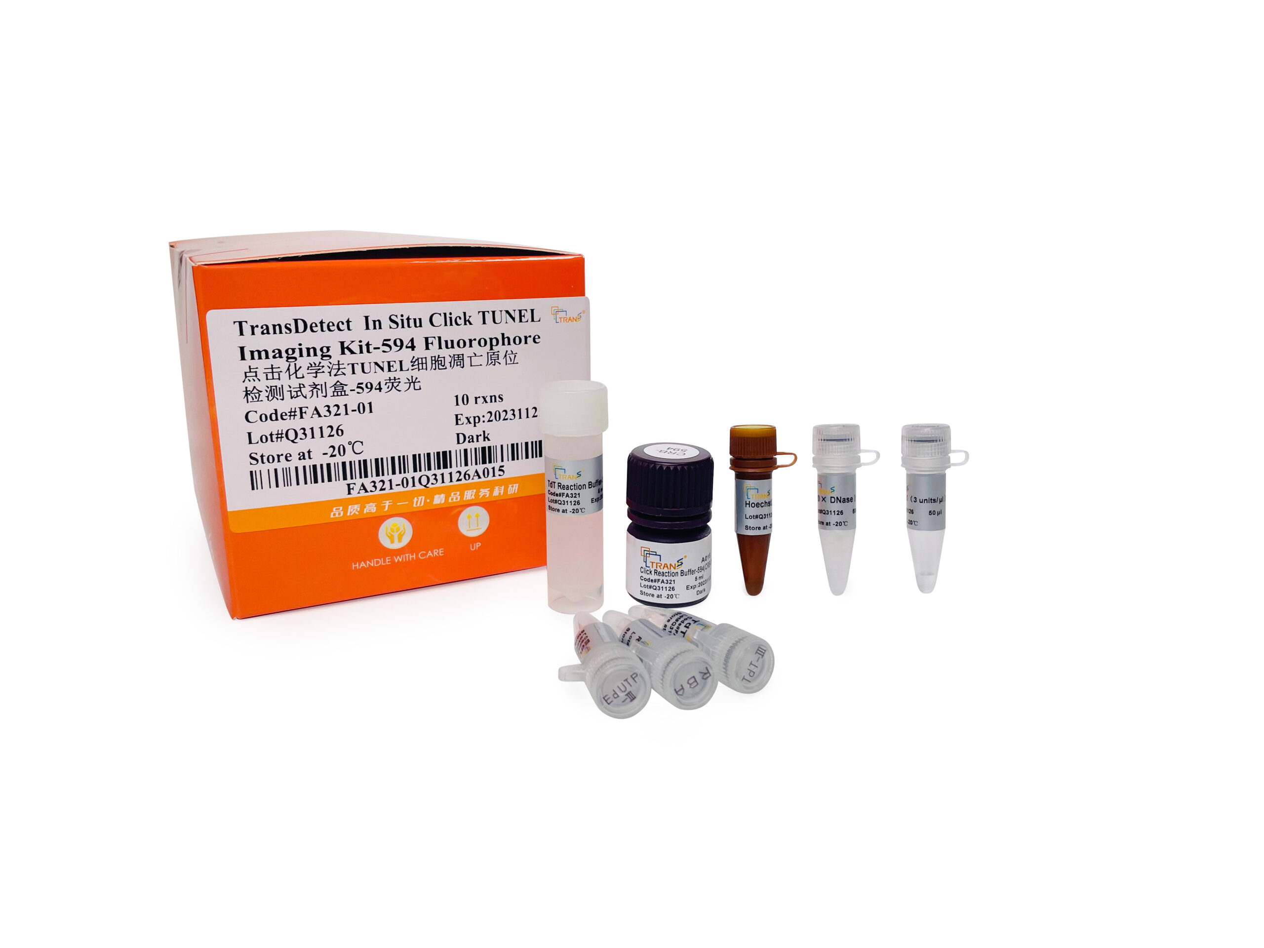 TransDetect® In Situ Click TUNEL Imaging Kit-594 Fluorophore (10 rxns)