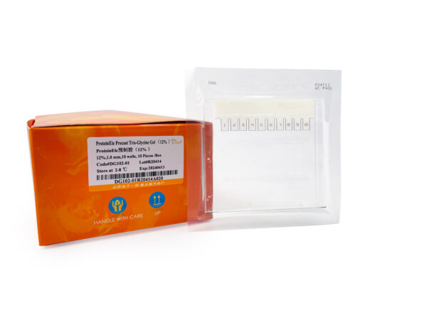 ProteinEle® Precast Tris-Glycine Gel (12%, 1.0 mm, 15 wells, 10 Pieces/Box)