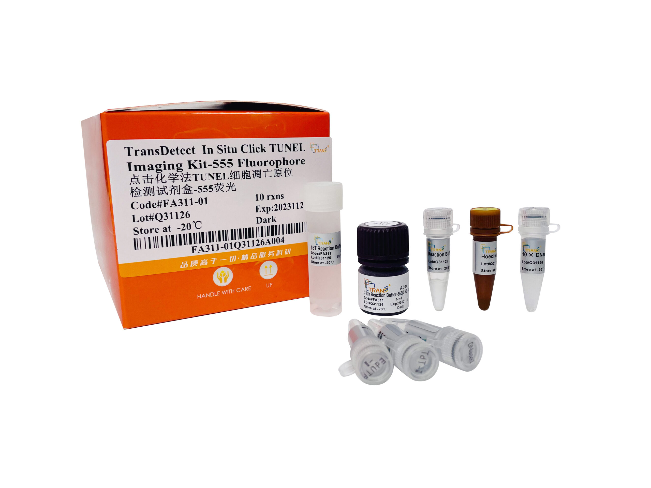 TransDetect® In Situ Click TUNEL Imaging Kit-555 Fluorophore (10 rxns)