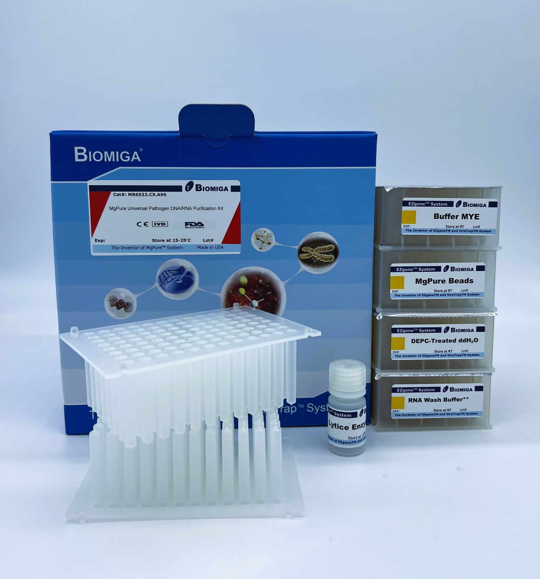 MgPure Universal Pathogen DNA/RNA Purification Kit (1x96 Preps)